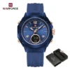 S26effb9ce33846fb89afdbc1cc586c3cx.webp NAVIFORCE Elegant Dual-Display Ladies Sport Watch