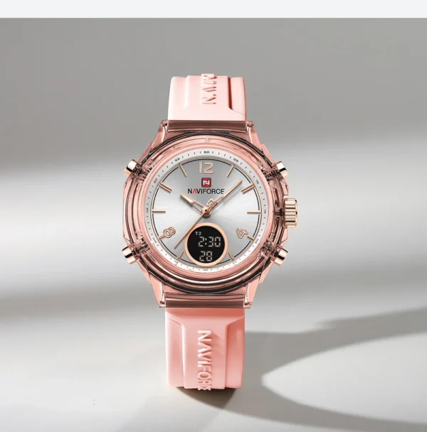 S2b9cb9d9f13041f0ba9a091780ccdccfm.webp NAVIFORCE Elegant Dual-Display Ladies Sport Watch