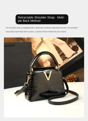 S3ac208d8b94b484dae5e7f4022a3bc5dM.webp Modern Crocodile Pattern Luxe Shell Crossbody