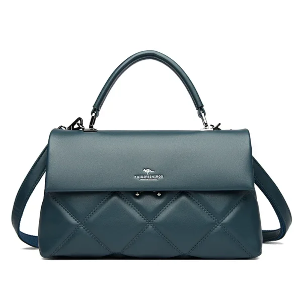 S417bbaa538a84928abc4fc675b5d2d42D.webp Luxury Quilted Leather Top-Handle Bag