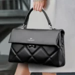 S5c428fcae76f424faa9df504e16b4141D.webp Luxury Quilted Leather Top-Handle Bag