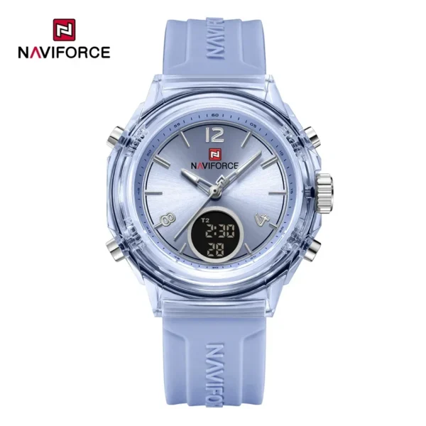 S6e1e21f48aa34716a48c460a856603b0Z.webp NAVIFORCE Elegant Dual-Display Ladies Sport Watch