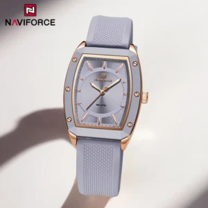 NAVIFORCE Elite Women’s Watch – Chic Geometric Design