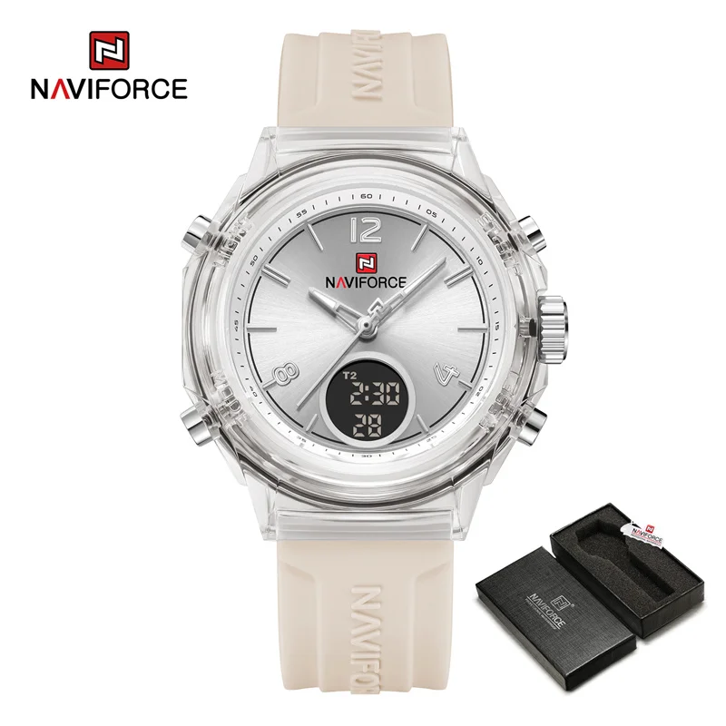 NAVIFORCE Elegant Dual-Display Ladies Sport Watch - Image 17