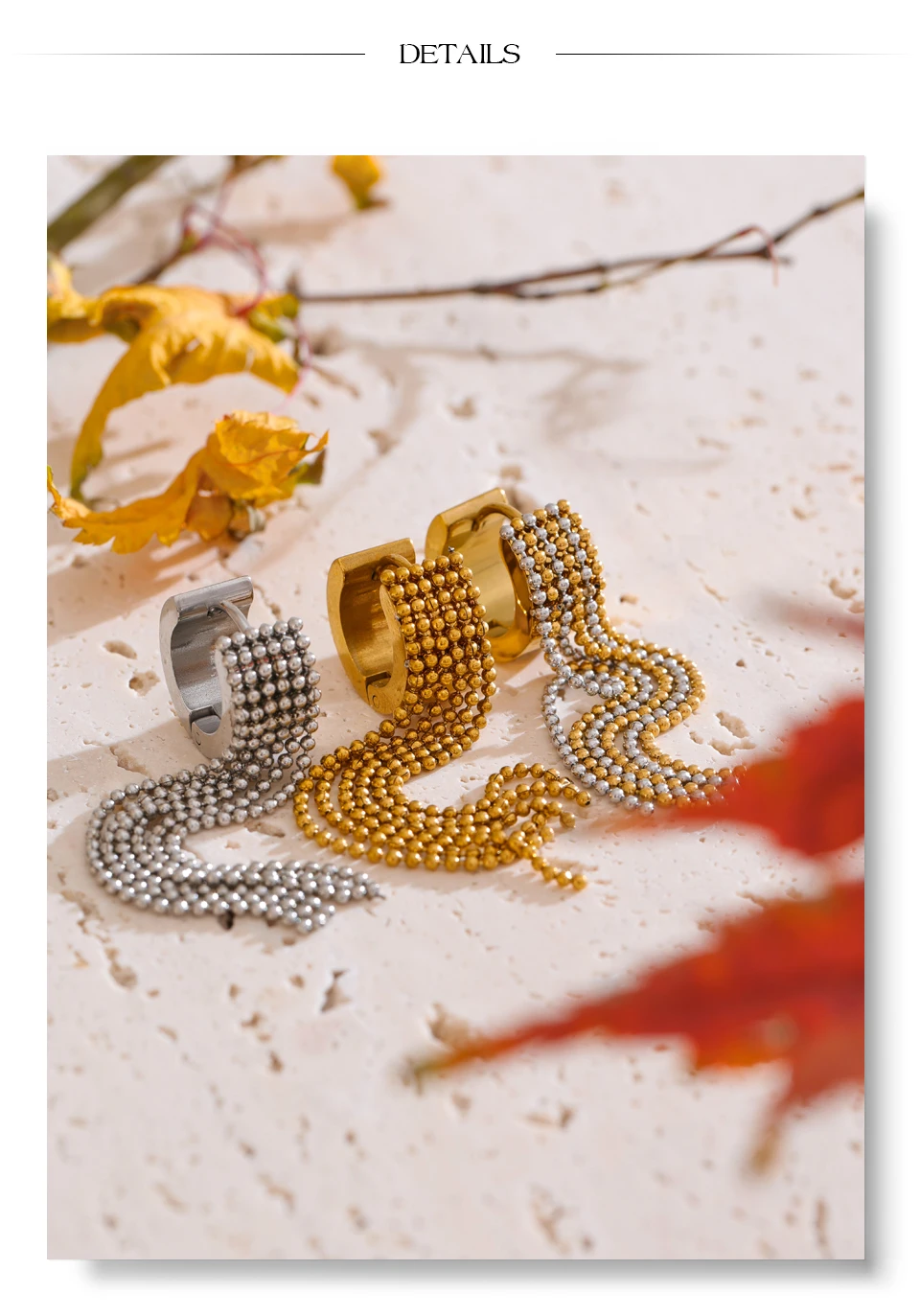 Elegant Yhpup Waterfall Tassel Dangle Earrings - Image 14