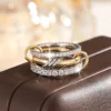 Sa049e8ab67be4fea83dc4a434246dfd9M.webp Elysian Quad-Staking Ring