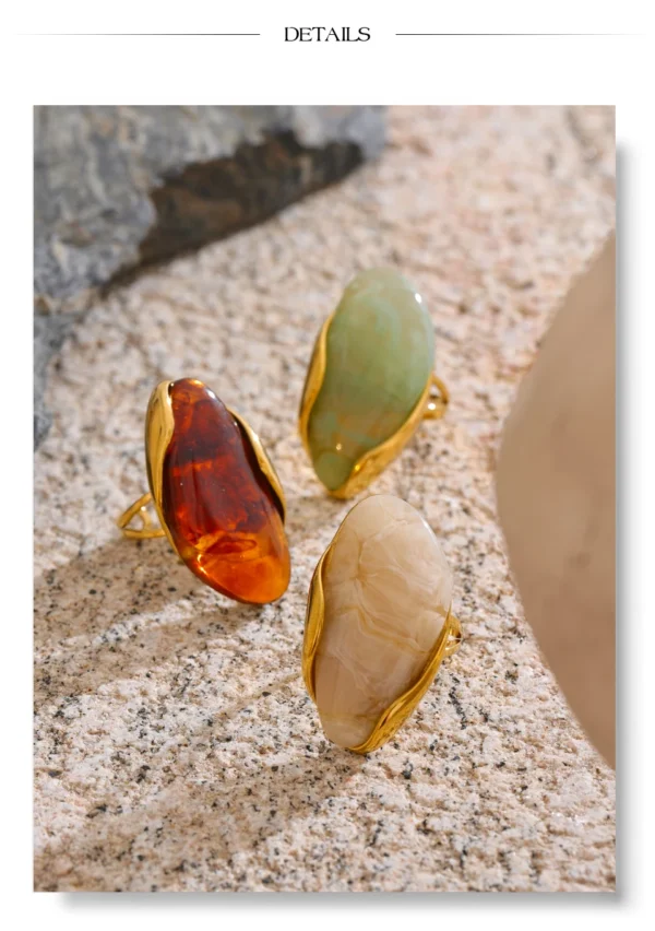 Sa3d86af58362488c9aeb4d6f69c3834ct.webp Yhpup Elegant Geometric Resin Statement Ring