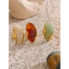 Saabf47874382425d8b2179a6878da271k.webp Yhpup Elegant Geometric Resin Statement Ring