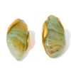 Sb55dde14d0f3417cab3b164381fbe559T.webp Yhpup Elegant Geometric Resin Statement Ring