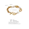 Sbefa6534c8954c749eccf05ca07e48cd0.webp The Aura Pearl Toggle Necklace – 18K Gold PVD Plated