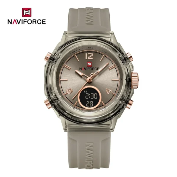 Sd7d0435393364d1f9251ce8f4f2334eb1.webp NAVIFORCE Elegant Dual-Display Ladies Sport Watch