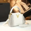 Sdcd635a66fa24f25a204f2e6785fcfd1O.webp Modern Crocodile Pattern Luxe Shell Crossbody