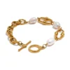 Se1618527a2ac4568a7a8a32f5cea2634y.webp The Aura Pearl Toggle Necklace – 18K Gold PVD Plated