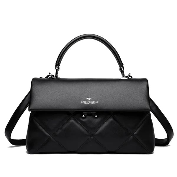 Se76b7df589ae48b29581d1a494a410ccA.webp Luxury Quilted Leather Top-Handle Bag