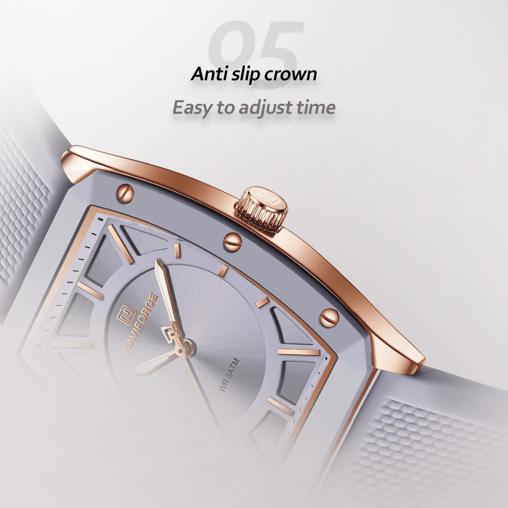 NAVIFORCE Elite Women’s Watch – Chic Geometric Design - Image 27