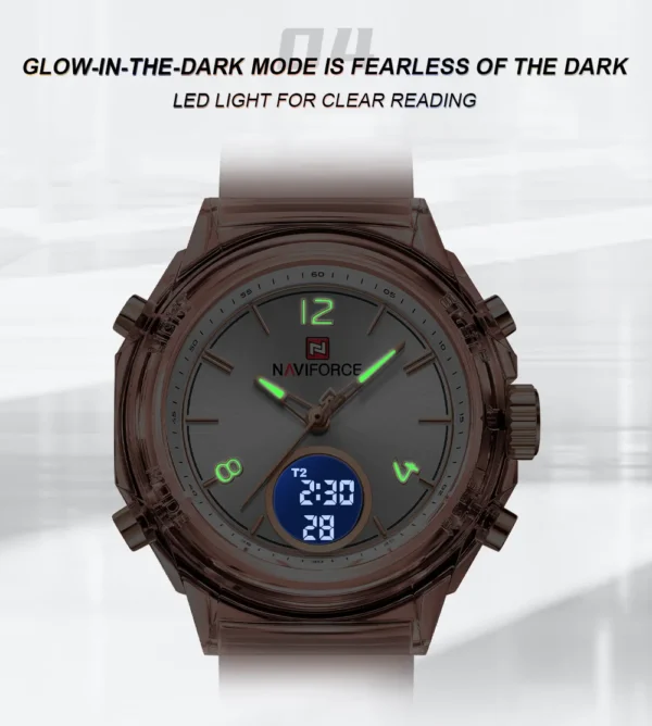 Sef39d9ec7702421ab3576e46b55a19964.webp NAVIFORCE Elegant Dual-Display Ladies Sport Watch