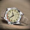 للتعديل 2 NAVIFORCE Premium Leather Chronograph Watch