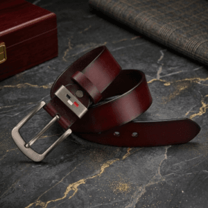 CCOOLERFIRE Premium Men’s Leather Belt – The Essence of Modern Elegance