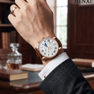 CENXI Men's Multifunctional Quartz Wristwatch.