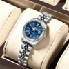 S10866573164f4821a847891338b0e2adN.webp LIGE Elegant Women's -Tone Quartz Watch - Waterproof