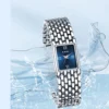 S2e247875b3824322a4a18589a986be64t.webp LIGE Women's Square Dress Watch - Premium Stainless Steel