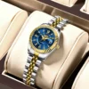 S3dfeeac71aa5490283686df093794f7ds.webp LIGE Elegant Women's -Tone Quartz Watch - Waterproof