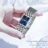 S43ddc13cb4b64bb9ad52ad8f8bd633e1J.webp LIGE Women's Square Dress Watch - Premium Stainless Steel