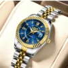 S4e84d945d0dd401082b6e64a74e0c833M.webp LIGE Elegant Women's -Tone Quartz Watch - Waterproof