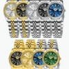 S513fd7d12d6844029f547e01d60c36cat.webp LIGE Elegant Women's -Tone Quartz Watch - Waterproof