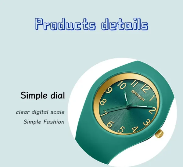 S5cdc9487f23a4f80a614683442816753V.webp SANDA Luxury Minimalist Watch – Lightweight & Stylish