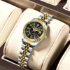 S6bd1746b127a45d1a57dbd79699bfc009.webp LIGE Elegant Women's -Tone Quartz Watch - Waterproof