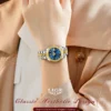 S79c065d811d24e74bfe09a065af03fa1k.webp LIGE Elegant Women's -Tone Quartz Watch - Waterproof