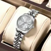 S9e74ed42e9774707939e611d29af5d1cj.webp LIGE Elegant Women's -Tone Quartz Watch - Waterproof