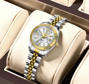 Sb038f63c66184c129d04381a4a01df762.webp ساعة LIGE النسائية الأنيقة من الكوارتز - مقاومة للماء