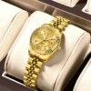 Sda44b6751d304cf2a22fd5c88a12fc0fB.webp LIGE Elegant Women's -Tone Quartz Watch - Waterproof