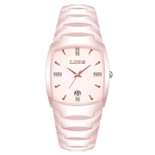 Se62fc6f9152044019ac832a5f02035073.webp LIGE Ladies Premium Ceramic Quartz Watch