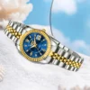 Se7f6b6876bd54caeaae2f150aae87b77n.webp LIGE Elegant Women's -Tone Quartz Watch - Waterproof