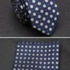 Regency-style tie with a luxurious silky texture