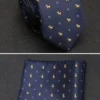 Regency-style tie with a luxurious silky texture
