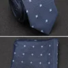 Regency-style tie with a luxurious silky texture
