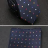 Regency-style tie with a luxurious silky texture