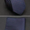 Regency-style tie with a luxurious silky texture