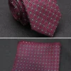 Regency-style tie with a luxurious silky texture